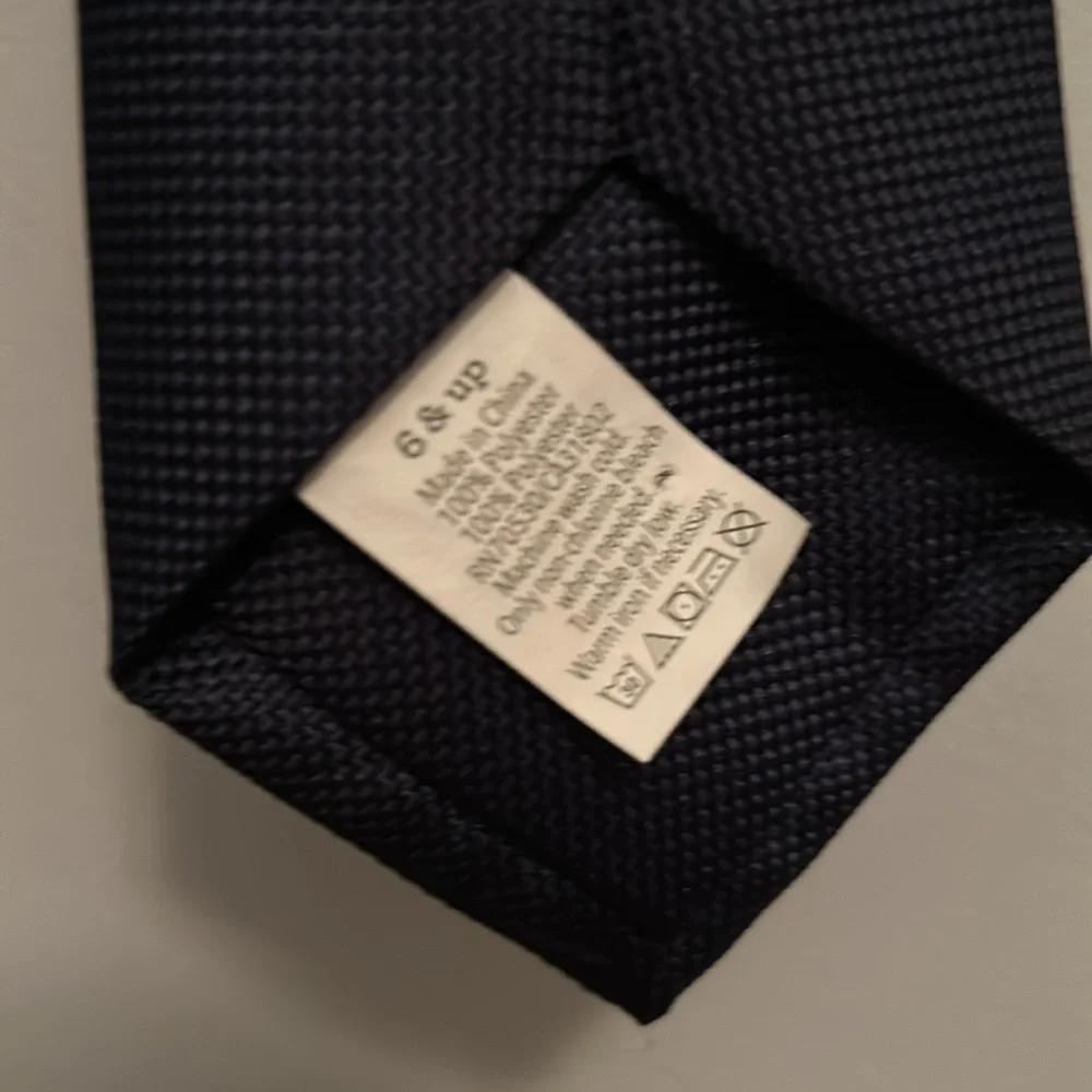 Dressed Up by Gymboree tie, navy blue, ages 6 & up